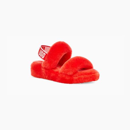 UGG Oh Yeah Orange Slippers for Women (GBVM26835)